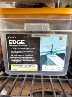 Camo Edge Decking clips