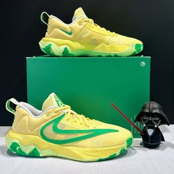 Nike x Giannis Immortality 3 ‘Soft Yellow / Green Shock’: DS Deadstock Men’s Size 9.5