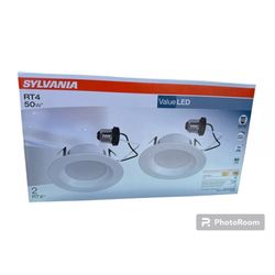 Sylvania  RT4 Ultra 4" LED Recessed  Dimmable 8 Watt  Soft  White  DOWNLIGHT Kit