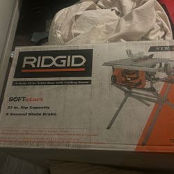 Table saw RIDGID