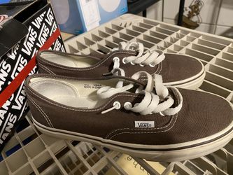 Vans shoes: size 8 for men “espresso”