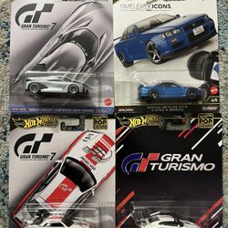 Hot Wheels Premium Gran Turismo & Timeless Icons Nissan Lot 