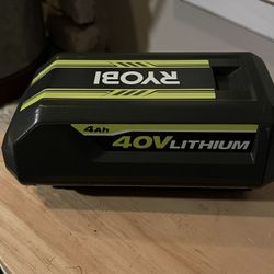 Brand New Ryobi 40v Lithium Battery