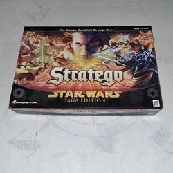 Stratego Star Wars Saga Edition Board Game In Excellent New Condition (Is Complete Nothing Missing)