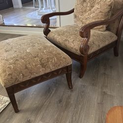 Chair And Ottoman 