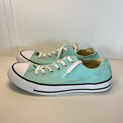 Converse Chuck Taylor All-Star Low Top Mint Men’s Size 7 Women’s  9  Sneakers