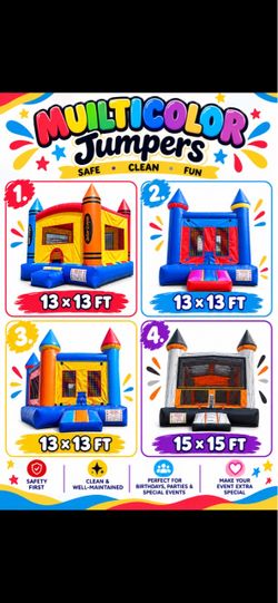 Multicolored bouncer