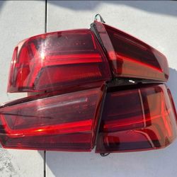 12-15 Audi A6 / S6 LED Sequential Tail Lights Luces Traseras Calaveras Micas Faros Lamps 