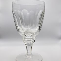 Vintage Royal Leerdam Juliana Queen Crystal Goblets Circa Early 1900s - Set of 10