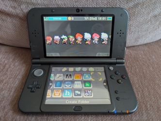 Grey New Nintendo 3ds xl - 64gb sd- CFW