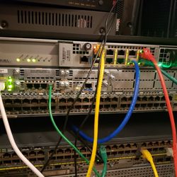 Cisco 2851 Router W/POE etherswitch And Voice Module