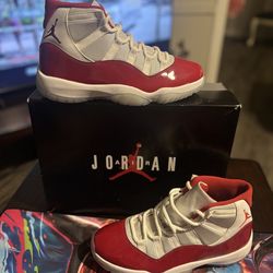 Jordan 11 Cherry Sz 9.5 Authentic In Haltom