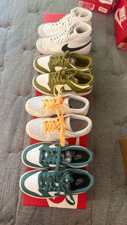 Nike Sneakers Collection – 4 Pairs