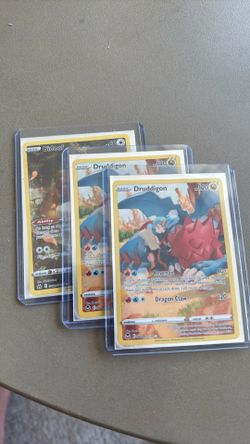 Bidoof Full Art, Druddigon full art x2