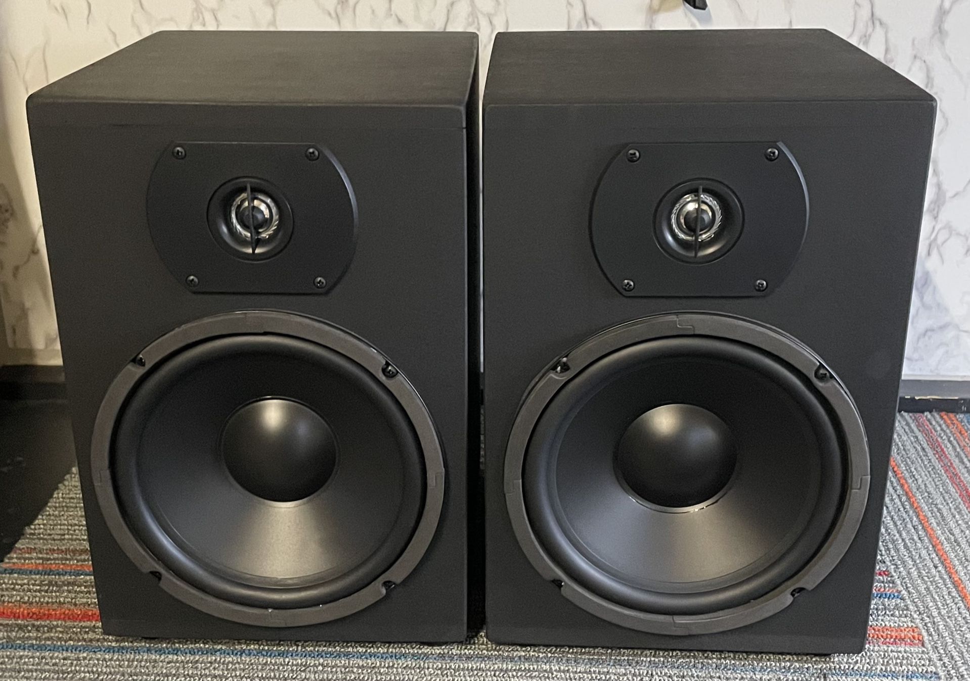 New Custom 8” 2 Way Large Bookshelf Speakers