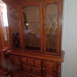 CHINA CABINET LIKE NEW