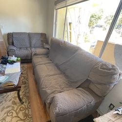 Sofa & Love Seat Set Reclining - Chula Vista 91911