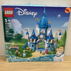 LEGO DISNEY 43206 CINDERELLA AND PRINCE CHARMING’S CASTLE.