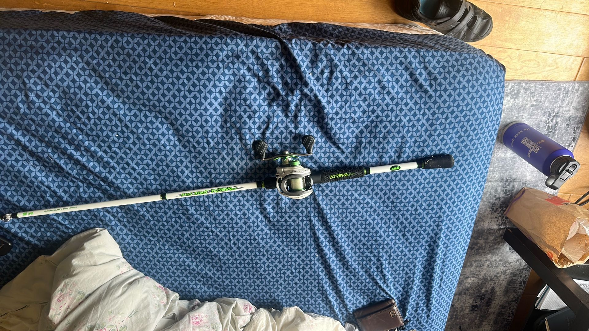 New LEWS 7’2” Speed Spool/Stick Bait Casting Rod/reel Combo