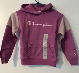New Champion Fleece Hoodie Size 4/5