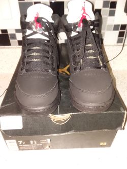 Metalic 5s jordans