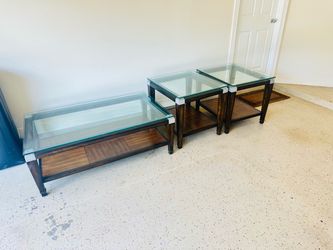 3-Piece Coffee & Side Table Set – $200 OBO