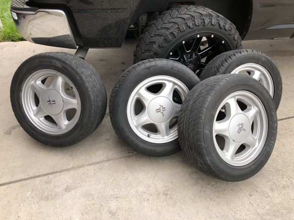 Mustang Foxbody Pony Wheels For In Kingsville Tx Offerup