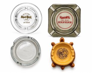 Vintage Ashtray Lot – Hard Rock Las Vegas, Harrah’s, Universal Studios + Chefmate