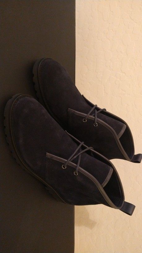 Men's COACH Designer Desert Suede Boot Size 9 NEW
