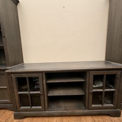 Living Spaces console table