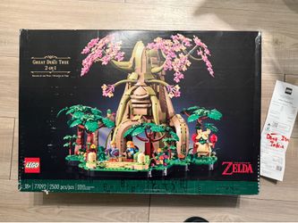 LEGO Zelda Great Deku Tree 2 in 1 Set Ocarina of Time Breath of the Wild 77092 - SOLD OUT