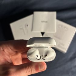  (Open To offers) Apple AirPods 2nd Generation with Charging Case - White