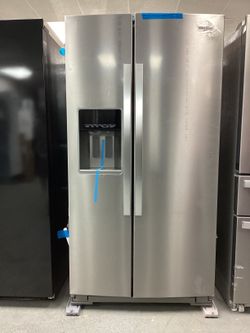 Side-by-Side Stainless steel Refrigerator By Whirlpool