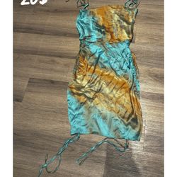 Turquoise Dress