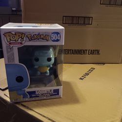 Pokemon Squirtle Funko Pop! Vinyl Figure #504