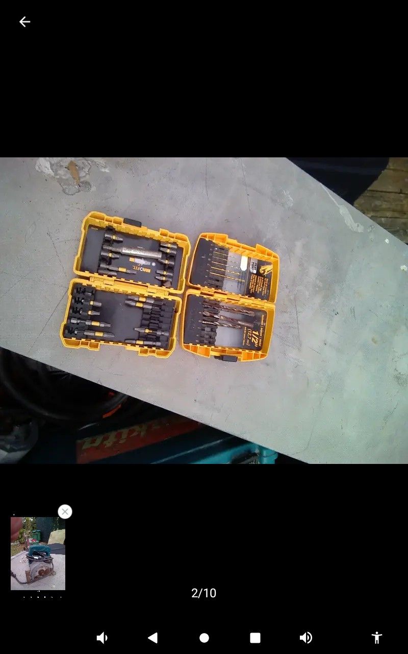 Drwalt Heads For Screw Gun