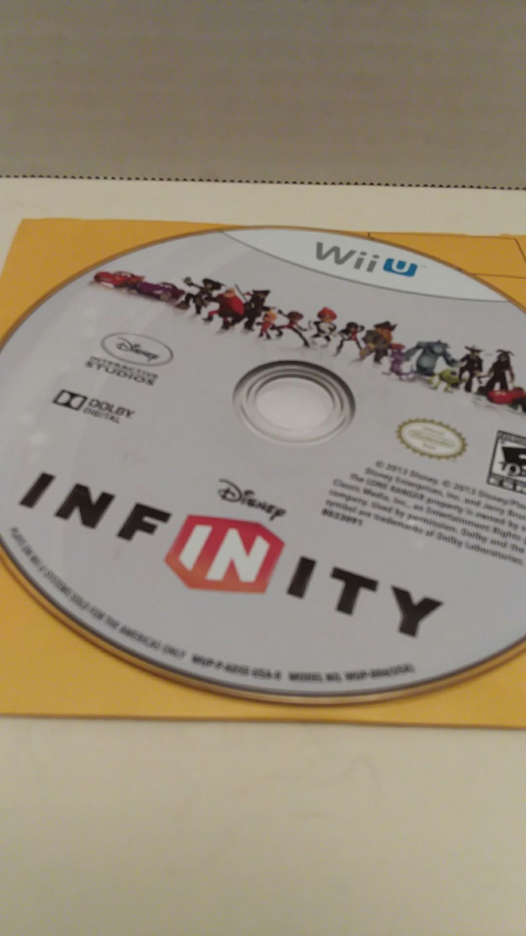 Nintendo Wii U Disney Infinity 1.0