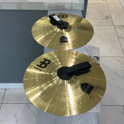 Meinl Brass Marching Medium Cymbal Pair 16 in.