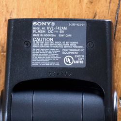 Sony flash Camera