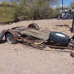 Old Boat Trailer 