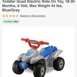 6V Paw Patrol Quad