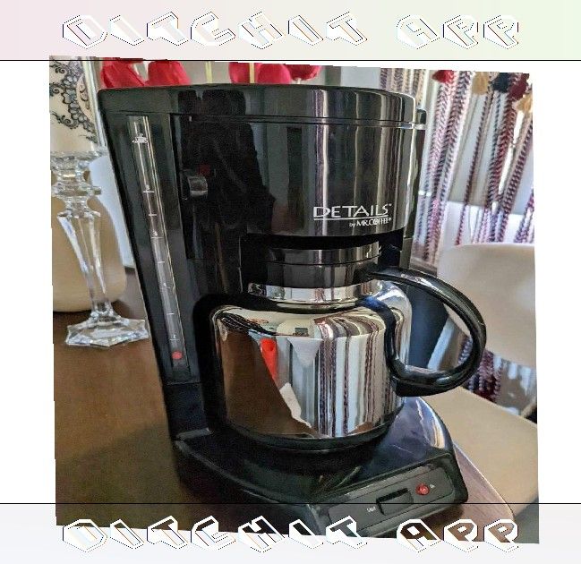 cut single Brand New Coffee Station - Fresh, Hot Coffee with Button Convenience