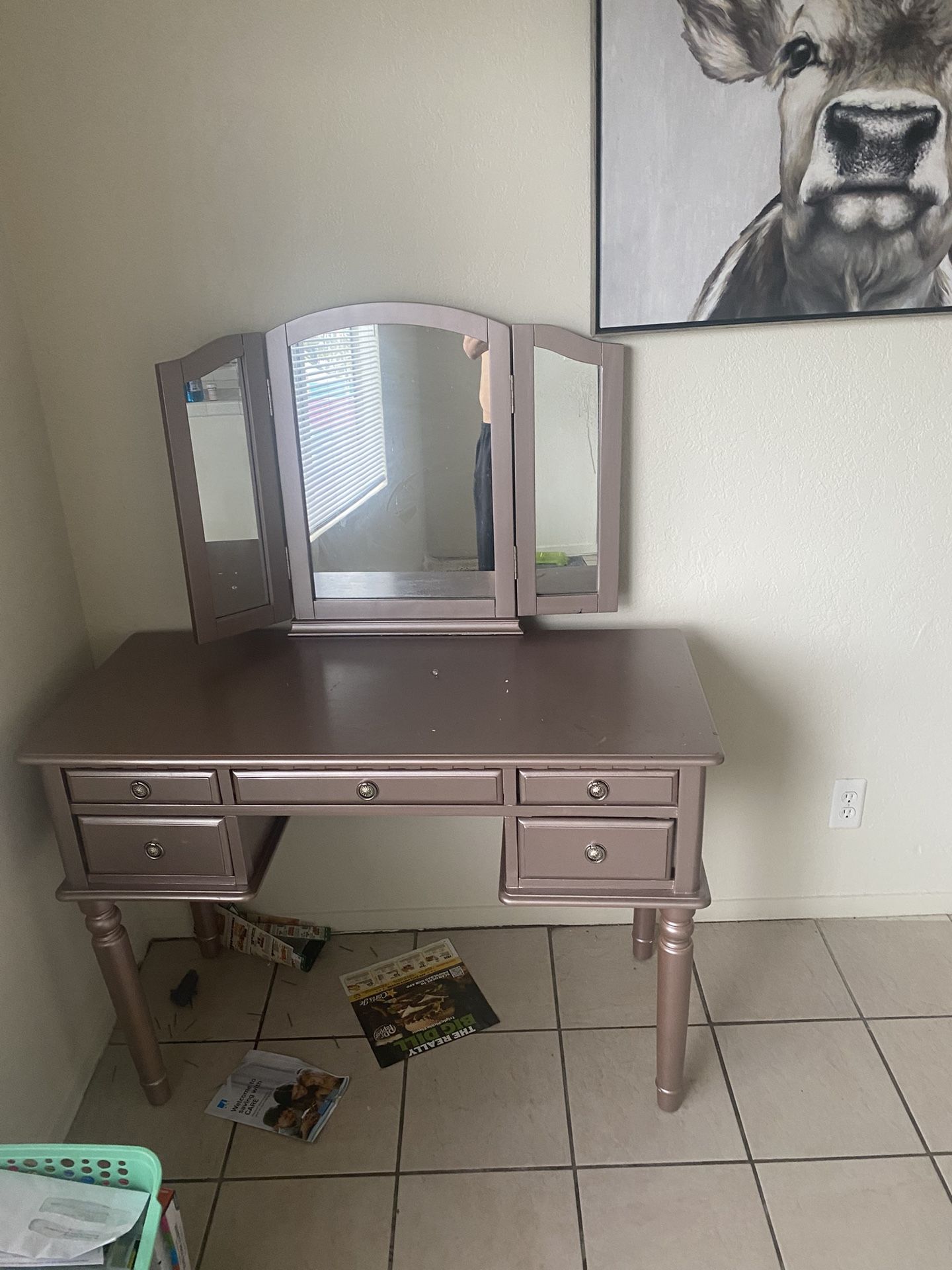 Vanity nothing’s wrong with it. Good condition need to be gone by tomorrow $80.