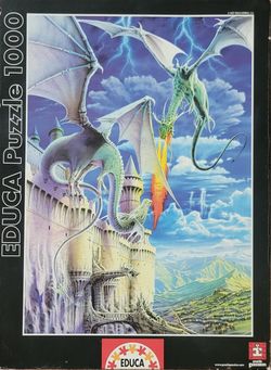 Educa Puzzle 1000 Dragon Attack