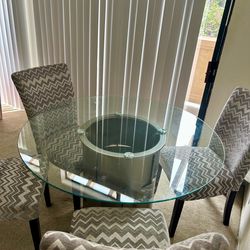 Dining table with 4 chairs