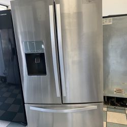 Whirlpool Refrigerator Stainless Steel ( Delivery Available)