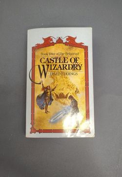 Castle of Wizardry David Eddings 1984 First Edition Belgariad #4 Fantasy PB