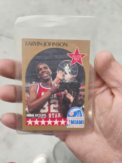 Magic johnson all star card