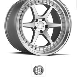 AodHan DS09 19x8.5 ET35 Silver w/ Machine Face
