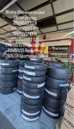 Back in stock ‼️ Mickey Thompson tires available